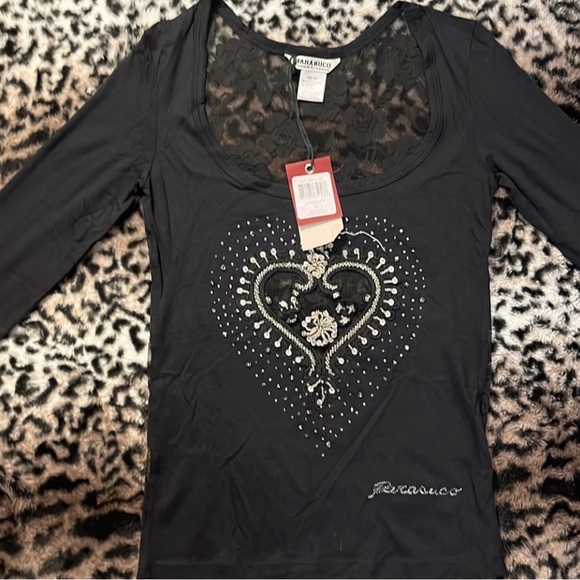 Parasuco Tops - Parasuco Ladies Beaded Lace Top